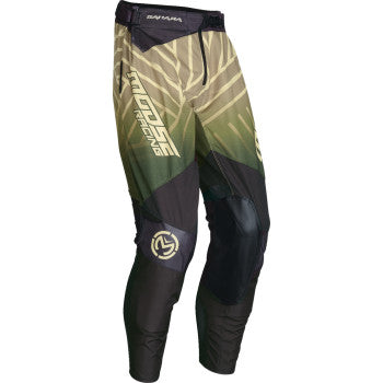 MOOSE RACING Sahara Pants - Green/Black - US 42 2901-11459