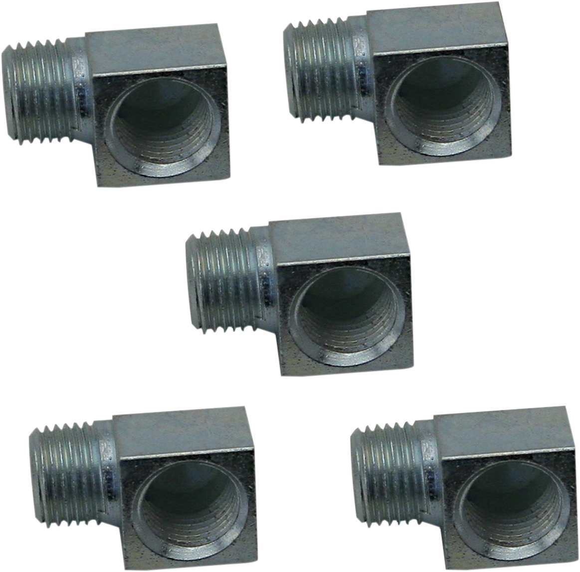 S&S CYCLE 90 Degree Oil Fitting - 5-Pack 50-1007