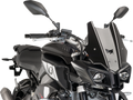 PUIG HI-TECH PARTS New Generation Windscreen - Black - MT10 8917N
