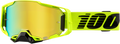 100% Armega Goggles - Nuclear Citrus - Gold Mirror 50005-00003