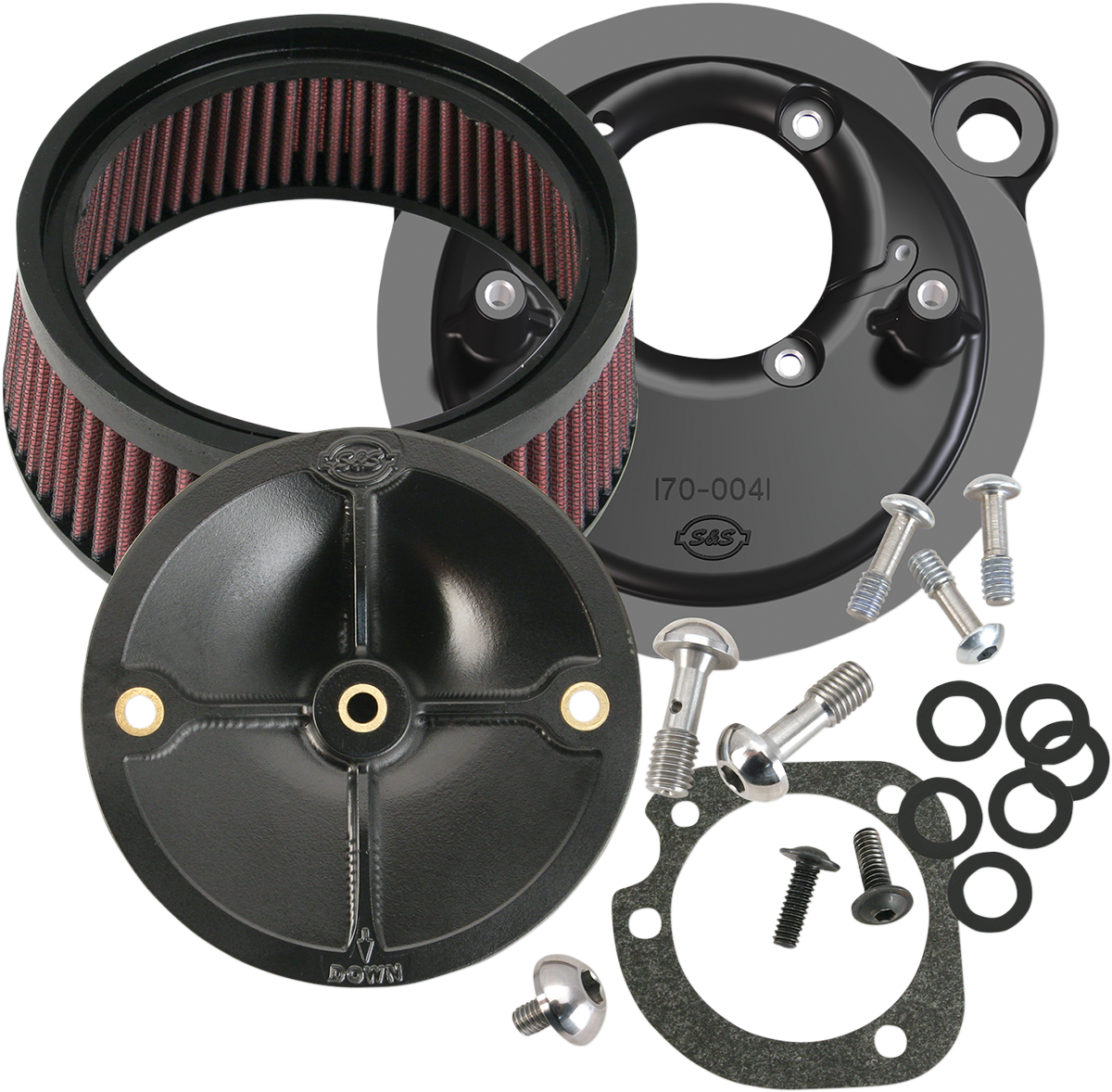 S&S CYCLE Stealth Air Cleaner - XL 170-0093