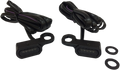 DRAG SPECIALTIES LED Handlebar Marker Lights - Hydraulic Clutch - Black/Smoke L22-0229MBMENU