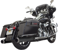 BASSANI XHAUST 4" QNT Mufflers - Black 1F7QNT5B