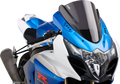 PUIG HI-TECH PARTS Race Windscreen - Dark Smoke - GSXR1000 4933F