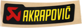 AKRAPOVIC Replacement Sticker P-HST3PO 4320-1937