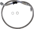 DRAG SPECIALTIES Brake Line - +2" - Stainless Steel - '18-'21 Softail 618604-2