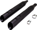 VANCE & HINES Blackslash 450 Slip-On Mufflers - Black  Glide   2017-2024 46764
