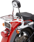 COBRA Backrest Kit - 14" - Chrome - Softail ALSO FITS 00-17 FLSTC 602-2001