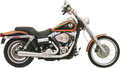 BASSANI XHAUST Road Rage Exhaust - Chrome - Short - '06-'17 FXD 13112J