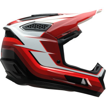Z1R Dirt Maxx Helmet - Vortex - Red/White - Medium 0110-9336