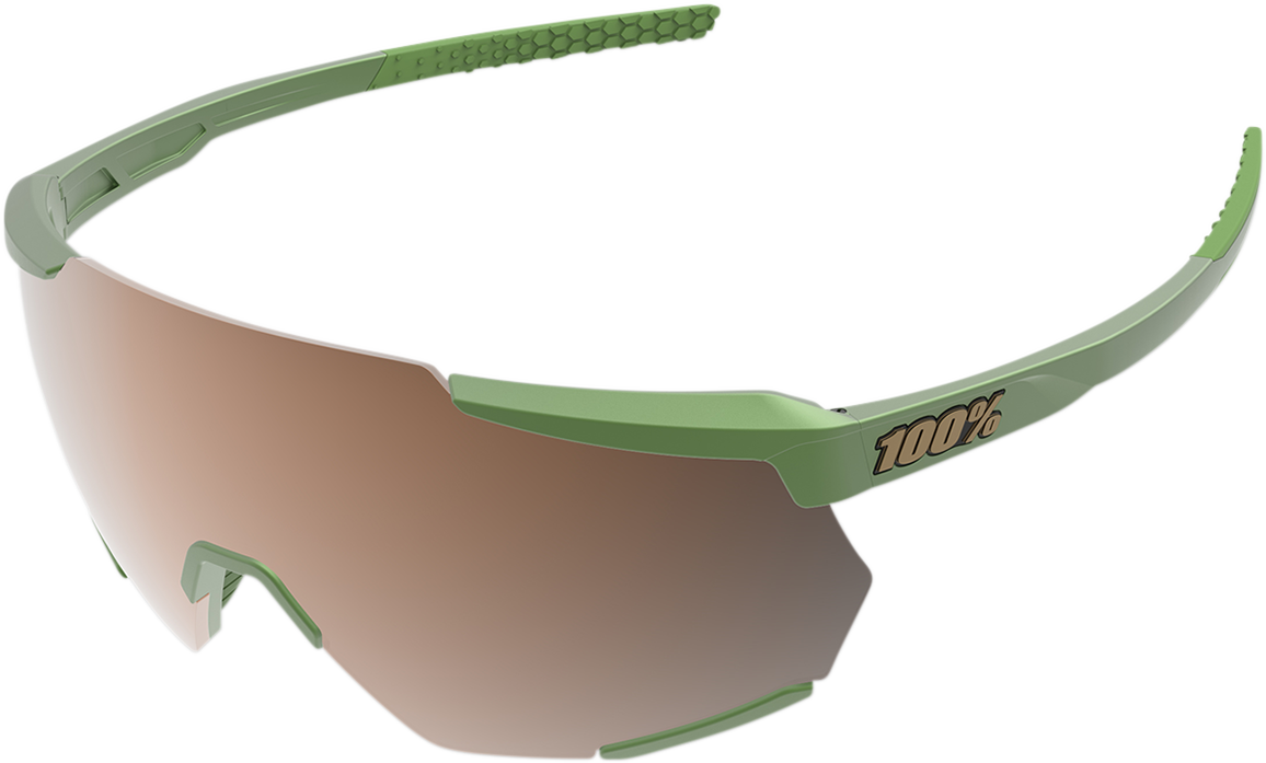 100% Racetrap Sunglasses - Viperidae - Bronze Mirror Lens 61037-389-80