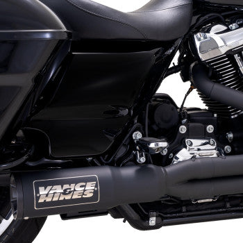 VANCE & HINES Hi-Output RR Exhaust System - Matte Black  Harley-Davidson Glide 47321