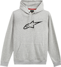 ALPINESTARS Ageless Pullover Hoodie - Heather Gray/Black - Large 1212-513201126L