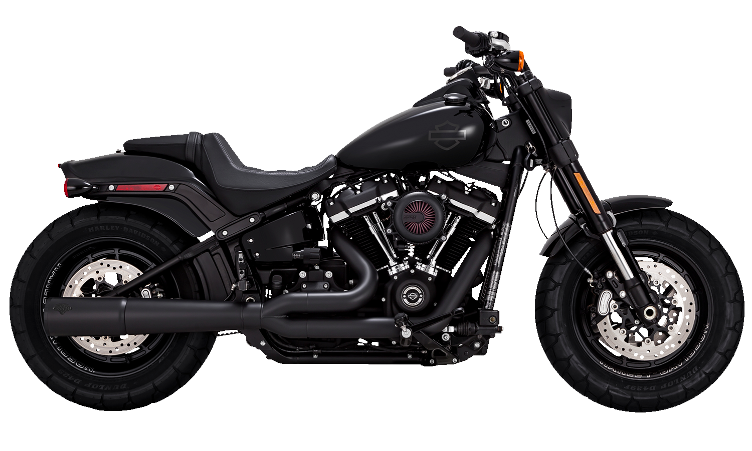 VANCE & HINES Pro Pipe Exhaust System - Black 47387 1800-2576