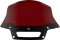 KLOCK WERKS Kolor Flare™ Sport Windshield - 8" - Red - FXLRST KWW-02-0629