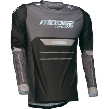 MOOSE OFFROAD Alpha One Jersey - Black/Gray - XL 2910-8300