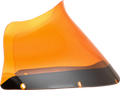 KLOCK WERKS Kolor Flare™ Windshield - 9" - Orange - FXRP KWW-02-0612