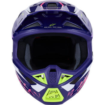 ALPINESTARS SM7 Helmet - Deed - Gloss Purple/Pink - XL 8302426-3142-XL
