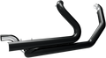 KHROME WERKS Aggressor 2-into-1-into-2 Header - Black 200800A