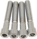 DRAG SPECIALTIES Transmission Side Smooth Bolt Kit - Chrome - M8 MK782S