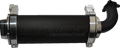 BIKEMAN PERFORMANCE RZR XP Turbo Muffler - Black 17-318-SB