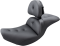 SADDLEMEN Roadsofa Seat - Pillow Top - With Backrest - Indian I14-07-181BR