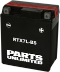 Parts Unlimited Agm Battery - Rtx7l-Bs .33 L Ctx7l-Bs