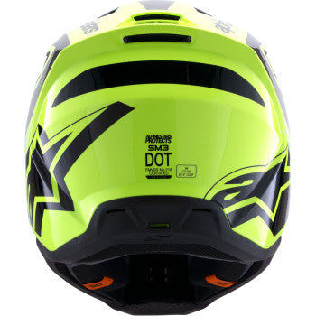 ALPINESTARS SM3 Helmet - Heat - Gloss Yellow Fluo/Black - XL 8301026-5011-XL