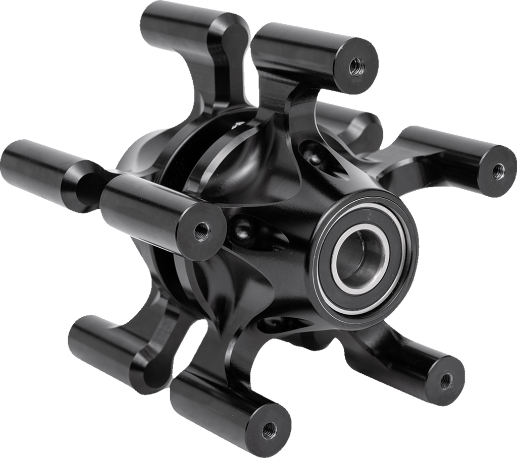 ARLEN NESS Hub - Spider - Dual Disc - Front - Black 71-660