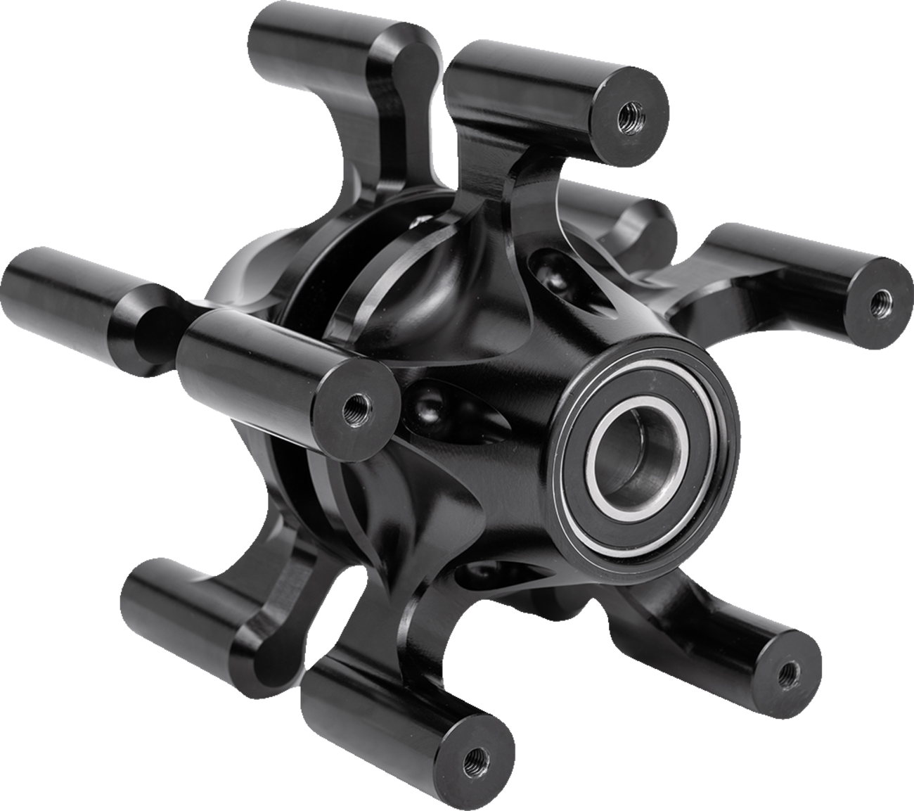 ARLEN NESS Hub - Spider - Dual Disc - Front - Black 71-660