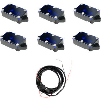 HERETIC Rock Light - Blue - 6 Pack 70027