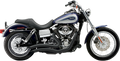 COBRA Speedster Swept Short Exhaust - Black - '06-'11 Dyna 6227B