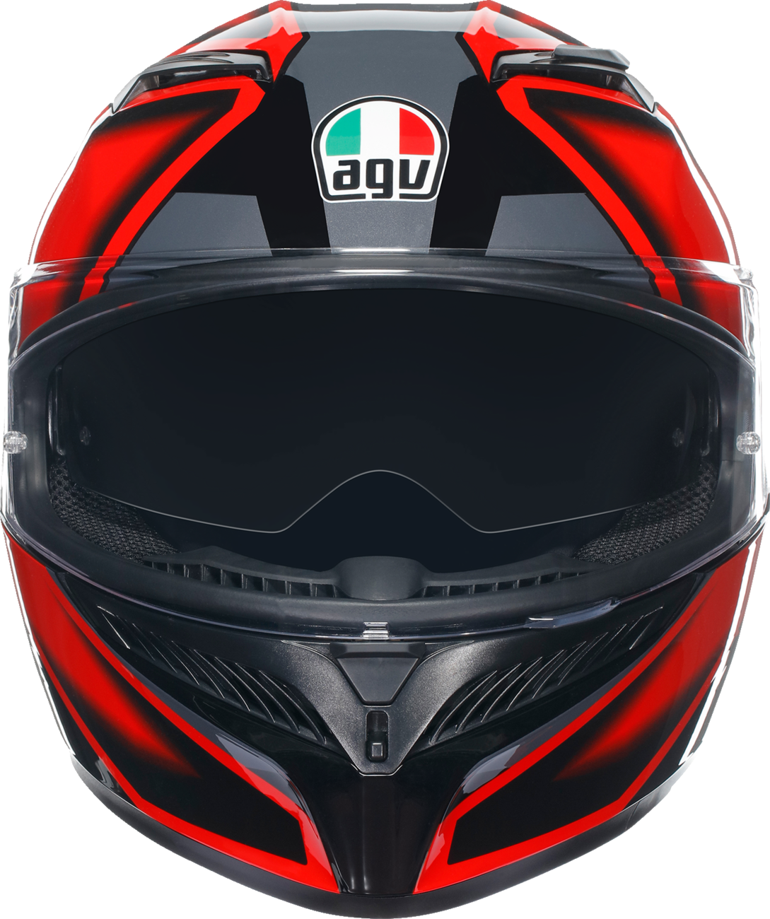 AGV K3 Helmet - Compound - Black/Red - 2XL 21183810040092X