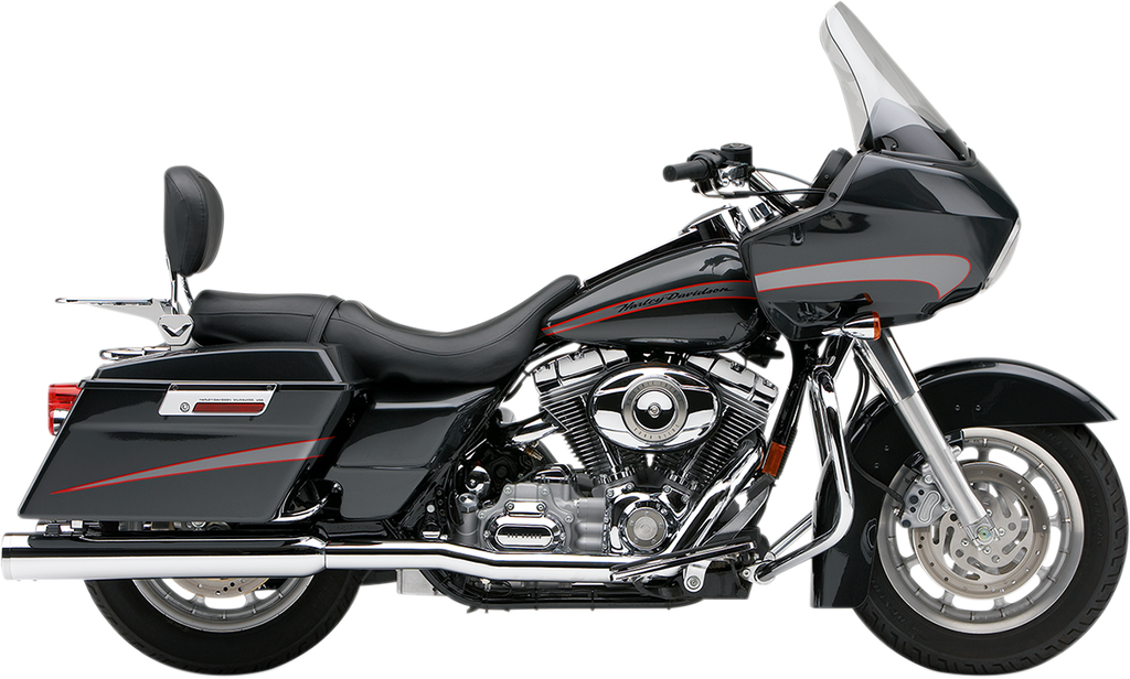 COBRA True Dual Headpipes - Chrome - '07-'08 FL 6251