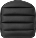 SADDLEMEN Sissy Bar Pad - Tuck-n-Roll - Black 40846
