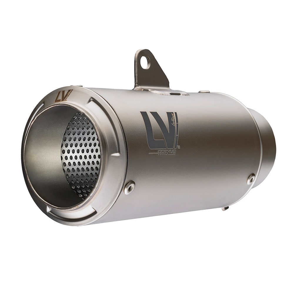 LEOVINCE LV Corsa Slip-On Muffler - Titanium S 1000R 2021-2024 15407TU 1811-4501