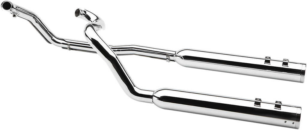 COBRA True Dual Headpipes - Chrome - '07-'08 FL 6251