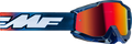 FMF PowerBomb Goggles - Caselli - Blue/Orange/White - Red Mirror F-50037-00014 2601-3310