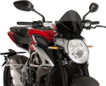 PUIG HI-TECH PARTS New Generation Windscreen - Dark Smoke 9011F