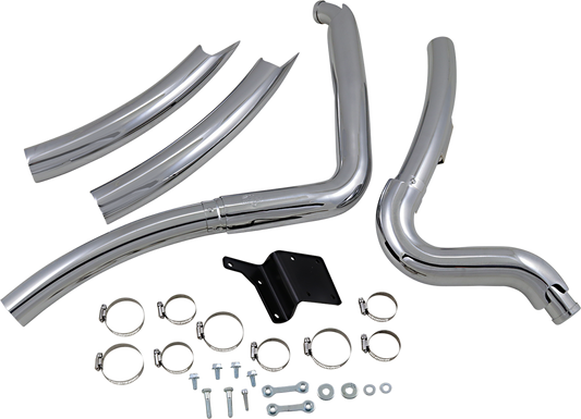 VANCE & HINES Big Radius Chrome Exhaust  Glide / Daytona / Low Rider 1993-2005 26007