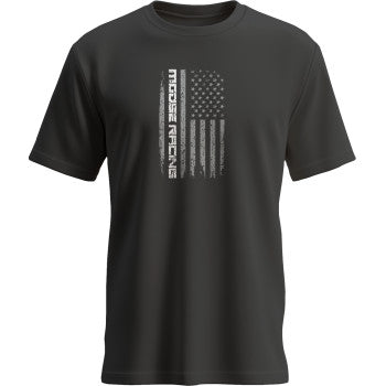 MOOSE OFFROAD Stars and Stripes Forever T-Shirt - Black - Small 3030-24423