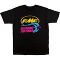 FMF Youth Screaming T-Shirt - Black - Large 12215