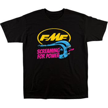 FMF Youth Screaming T-Shirt - Black - Large 12215