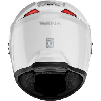 SENA Phantom Helmet - Gloss White - Large PHANTOM-GW00L3