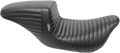 LE PERA Kickflip Seat - Pleated - Black - FL '08-'22 LK-597PT