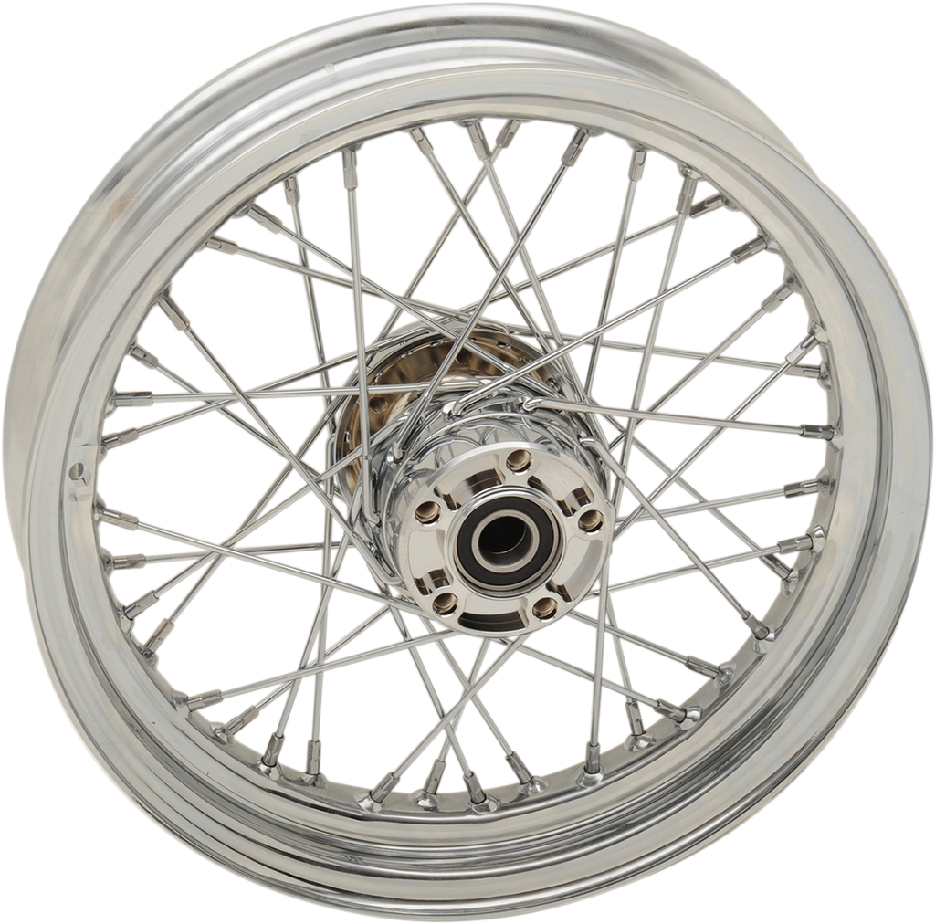 DRAG SPECIALTIES Rear Wheel - Single Disc/No ABS - Chrome - 16"x3.00" - '08+ XL 64414A