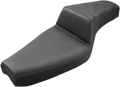 SADDLEMEN Step-Up Seat - Rear Lattice Stitch - Black - XL 879-03-173