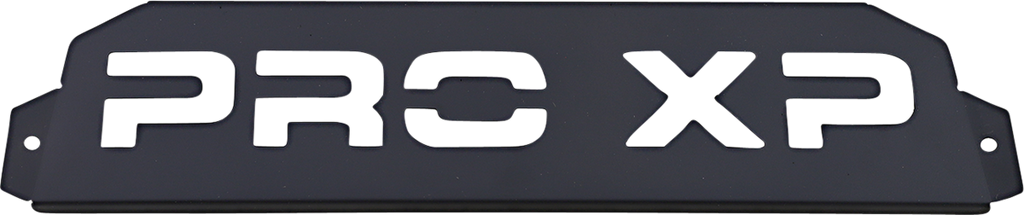 BIKEMAN PERFORMANCE RZR Pro XP Exhaust Plate - Black 17-325-BK