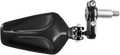Parts Unlimited Mirror - Handlebar End - Oval - Black 98002