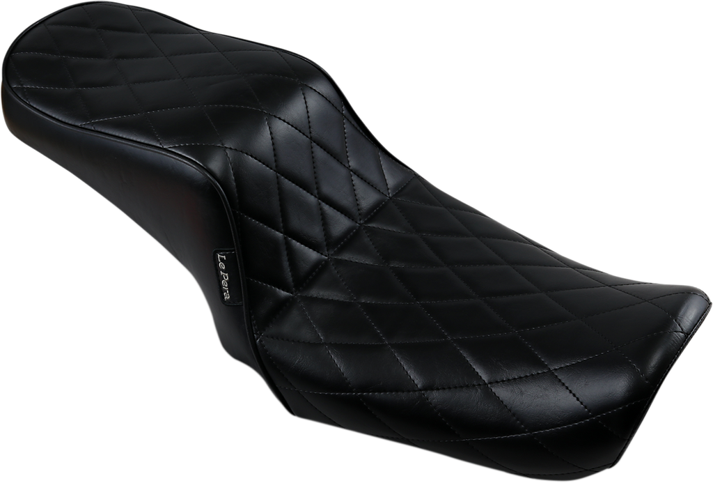 LE PERA Cherokee Seat - Diamond Pleated - Black - FXD '06+ LK-021DM